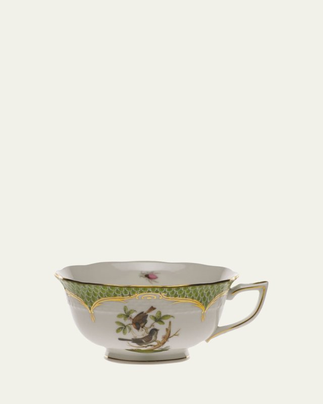Rothschild Bird Green Motif 04 Tea Cup